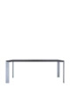  Four Rectangular Stół Aluminiowy Czarny