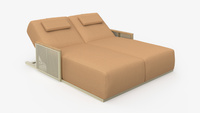 Gandiablasco Bosc Double Chaise Lounger