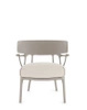 A.I. Lounge Bouclé Chair Gray Beige