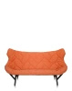 Foliage Trevira Sofa Black Orange
