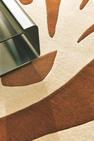 Toulemonde Bochart Alpha Terracotta Carpet