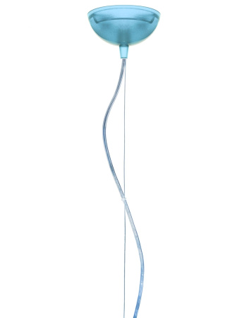 Small Fl/y Transparent Pendant Lamp Blue