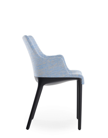 Eleganza Nia Chair Black Blue