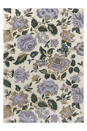 Laura Ashley Wendling Floral Heather Purple Carpet 083104