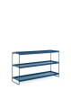Trays 140 cm x 40 cm Bookcase Blue