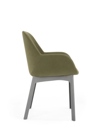 Clap Aquaclean Armchair Gray Green