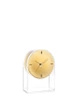 Air Du Temps Transparent/Gold Table Clock