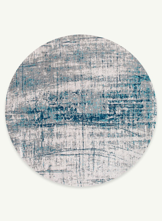Louis de Poortere Mad Men Griff Bronx Azurite rug 8421