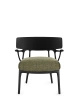 A.I. Lounge Texture Fotel Czarny Zielony
