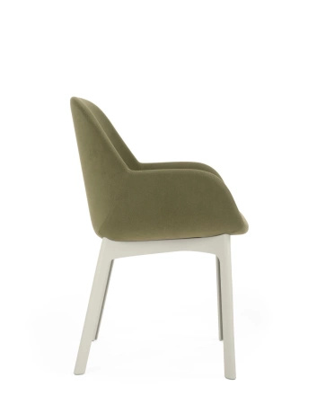 Clap Aquaclean Armchair White Green