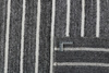 Rezas Nouveau Stripes Dark Grey/White Carpet