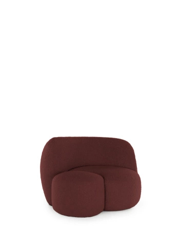 Aaland Armchair (Gorgone) Maroon