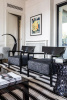 Cara Armchair Green-Black