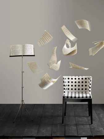 Mademoiselle Kravitz Chair Transparent Raffia Fabric Woven Fabric