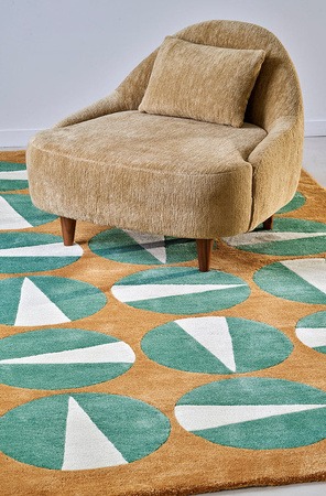 Toulemonde Bochart Gouache Terre carpet