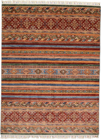 Samarkand Mamlook Kohrjeen Wool Carpet 209 x 158 74048