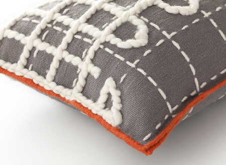 Gan Bandas A Grey Pillow