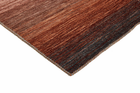 Rezas Panorama Kelim Dark Brown Multi carpet