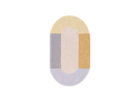 Gan Crochet Mono Beige Carpet