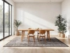 Louis de Poortere Fading World Medallion Grey Ebony rug 8257