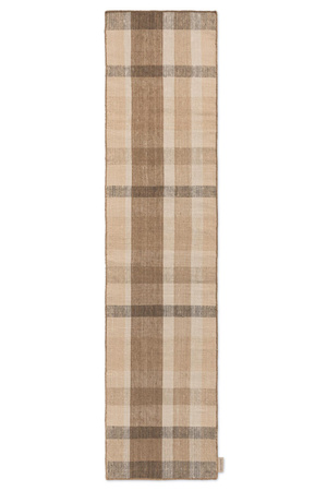 Brink&Campman Zona Block Stripe & Check Cashew Carpet 497501 