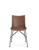 P/Wood Basic Veneer Chair Dark Wood Black FSC™