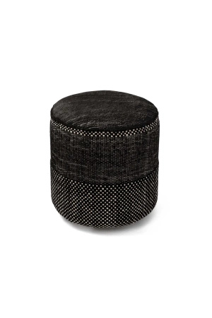 Nanimarquina Tres Persian Pouf S Black