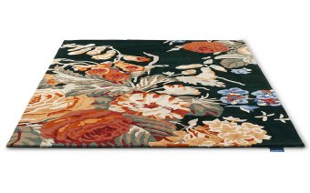Sanderson Stapleton Park Navy Burnt rug 45318