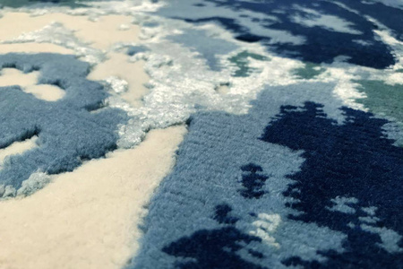 Serge Lesage Océan Bleu Profond carpet