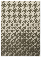 Ted Baker Houndstooth Grey rug 162804
