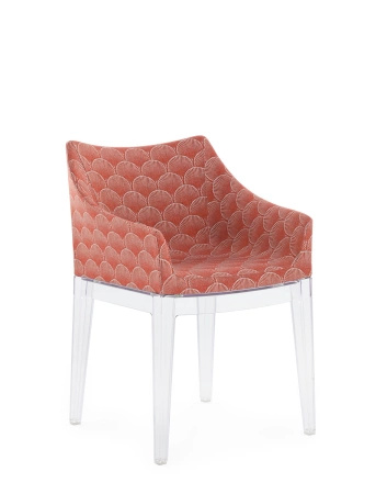 Madame Liberty Chair Transparent Red