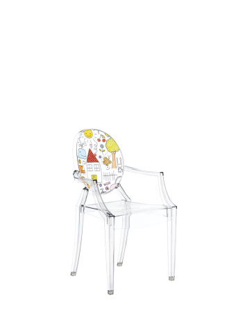 Loulou Ghost Special Edition Chair Transparent Drawing