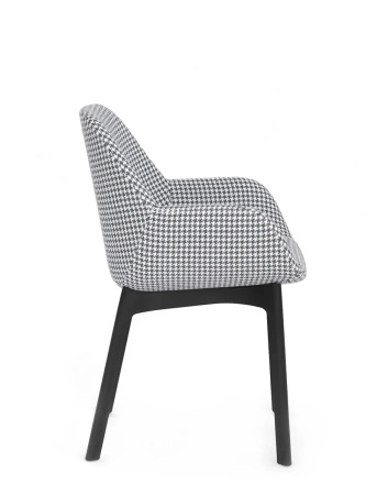 Clap Armchair Black Gray