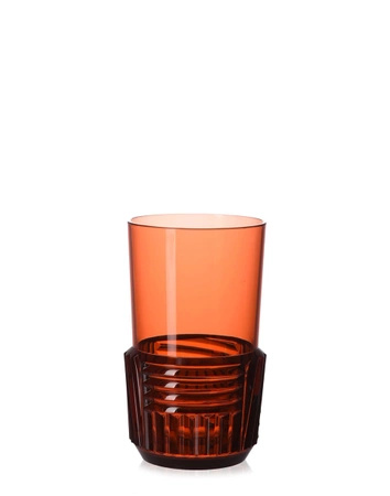 Trama Long Glasses Set (4 pieces) Orange