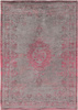 Louis de Poortere Fading World Medallion Pink Flash Carpet 8261