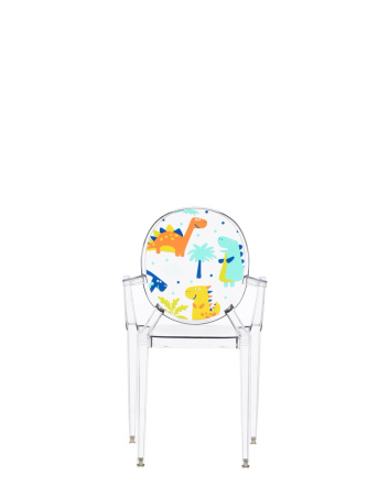 Loulou Ghost Special Edition Transparent Dinosaur Chair