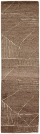 Landscape Fields Brown rug