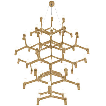Lampa Wisząca Nemo Crown Summa Złoty