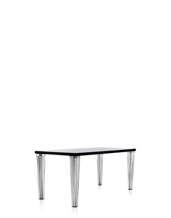 Top Top Glass 160x80 cm Stół Czarny