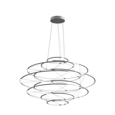 Lampa Wisząca Nemo Drop 9 Srebrny