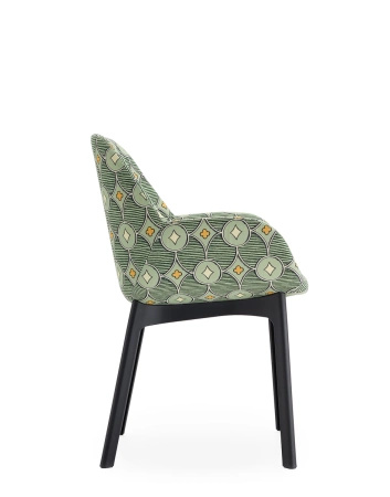Clap Rubelli Armchair Black Green