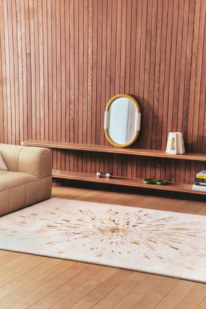 Toulemonde Bochart Paint Ocre Carpet