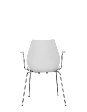 Maui Chair Chrome White