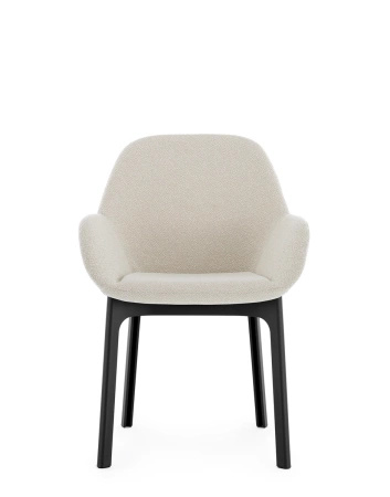 Clap Tissue Shirley Armchair Black White