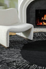 Toulemonde Bochart Eye Flower Noir Carpet