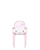 Loulou Ghost Special Edition Chair Pink Princess