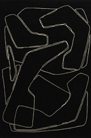 Toulemonde Bochart Amalgame Noir carpet