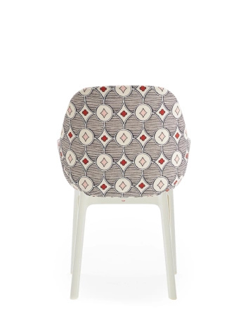 Clap Rubelli Armchair White Cream