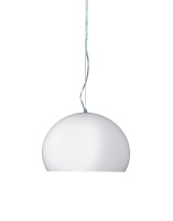 Small Fl/y Mat Pendant Lamp White