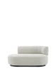 K-Waiting Dormeuse Bouclé Lounger White
